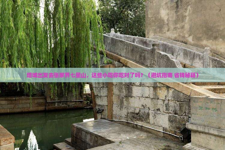 塔城去张家界七星山旅游小吃
