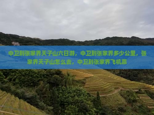中卫到张家界天子山六日游