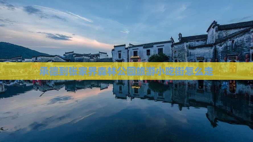 承德到张家界森林公园旅游小吃