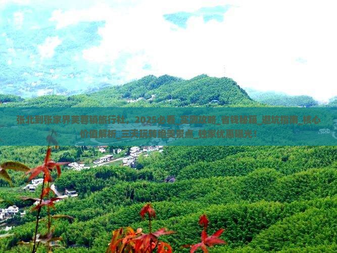 张北到张家界芙蓉镇旅行社