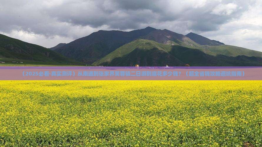 南通去张家界芙蓉镇二日游