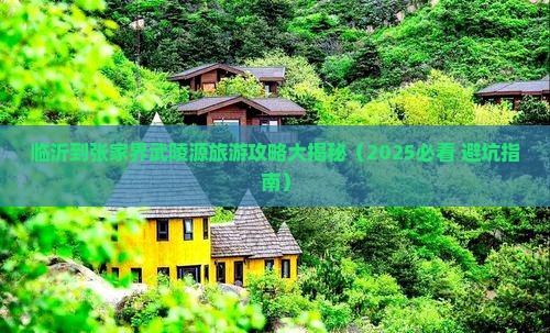 临沂去张家界武陵源团体旅游