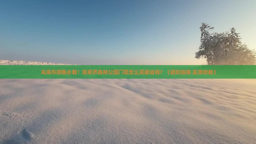 乌海市到张家界森林公园门票