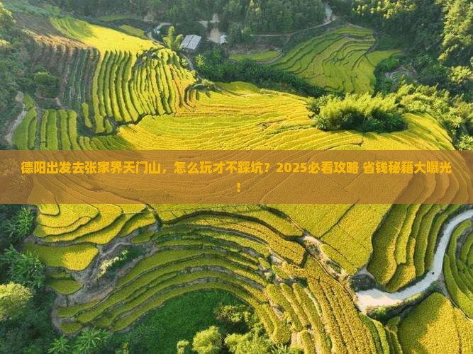 德阳去张家界天门山景点