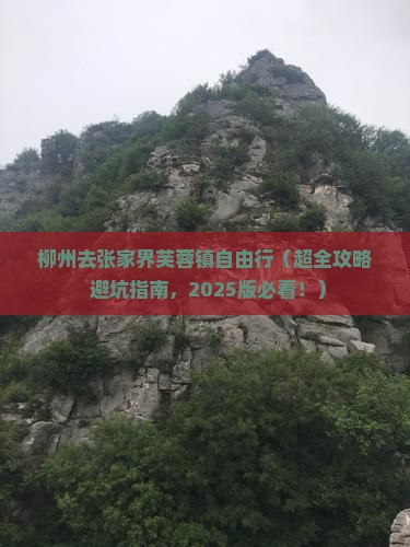 柳州去张家界芙蓉镇自由行
