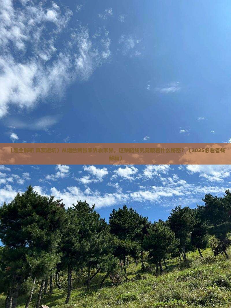 烟台去张家界袁家界旅游