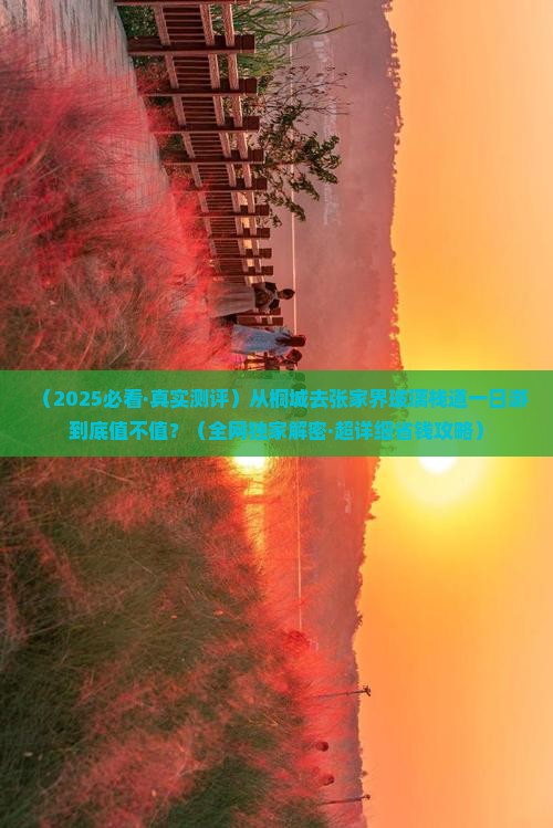 桐城到张家界玻璃栈道一日