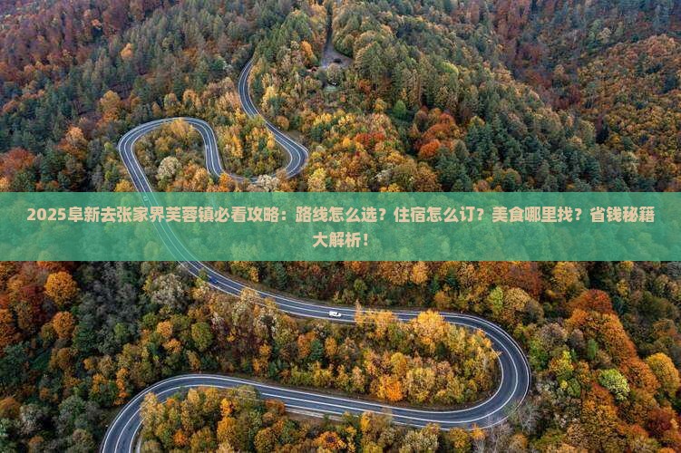 阜新去张家界芙蓉镇必去地