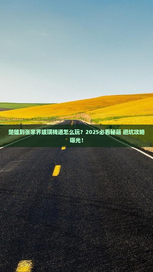 楚雄到张家界玻璃栈道攻略