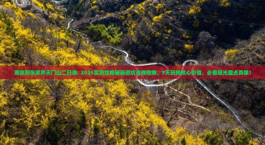 南京到张家界天门山二日游
