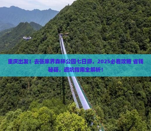 重庆去张家界森林公园七日游