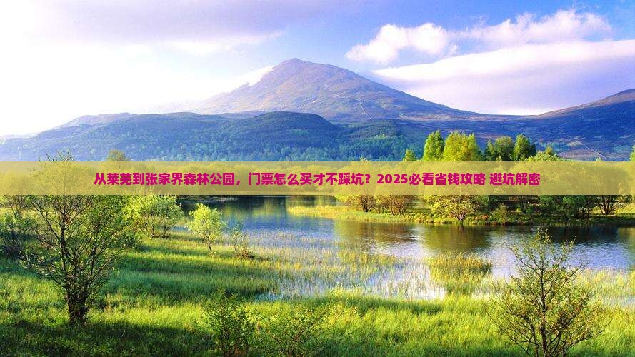莱芜到张家界森林公园门票