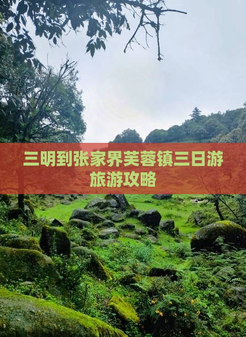 三明到张家界芙蓉镇三日游