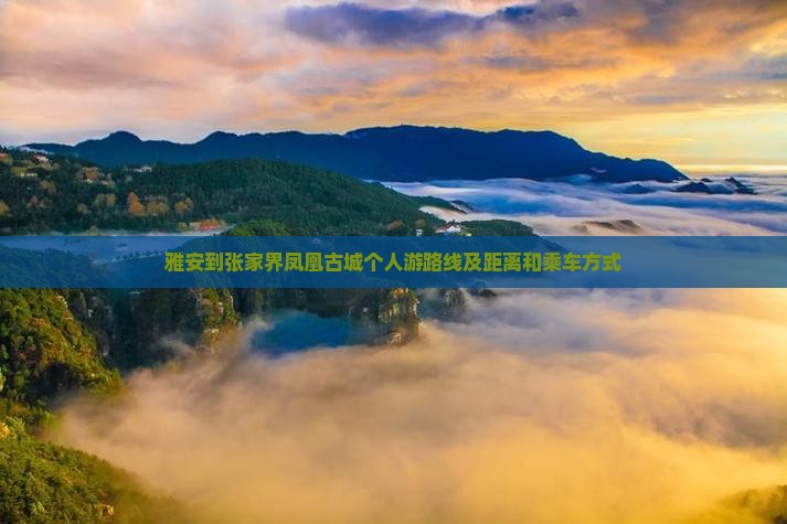 雅安到张家界凤凰古城个人游