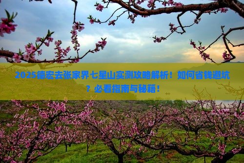 德宏去张家界七星山攻略