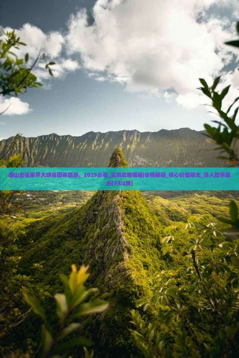 唐山去张家界大峡谷团体旅游