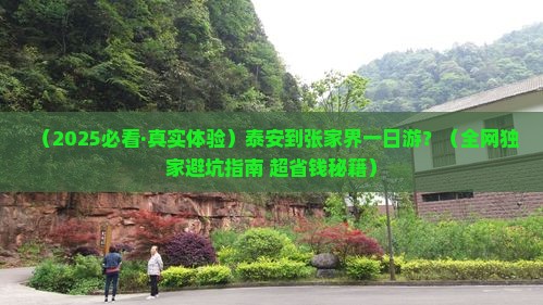 泰安到张家界一日