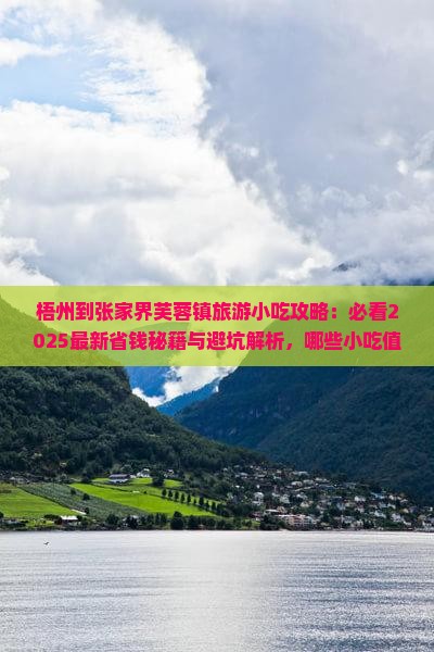 梧州到张家界芙蓉镇旅游小吃