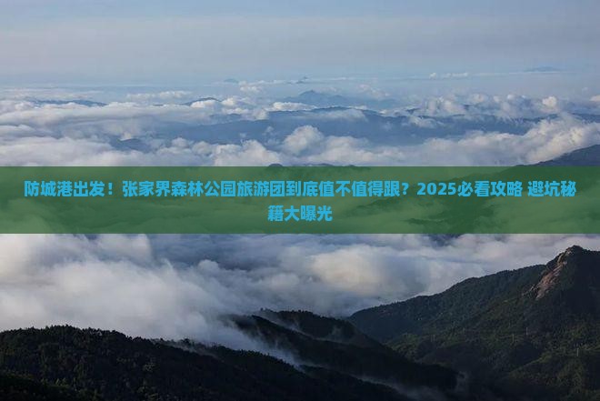 防城港到张家界森林公园大型旅游团