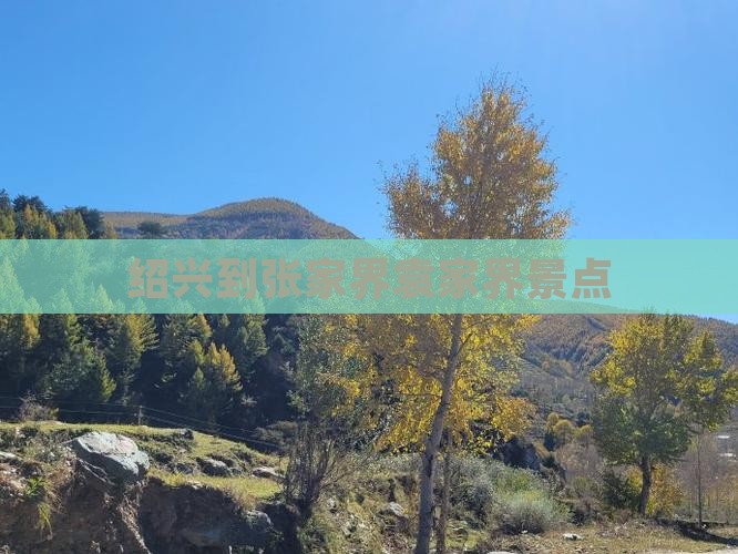 绍兴到张家界袁家界景点