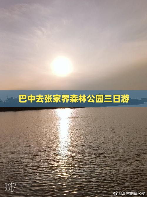 巴中去张家界森林公园三日游