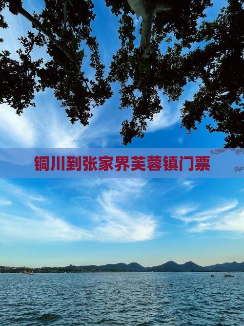 铜川到张家界芙蓉镇门票