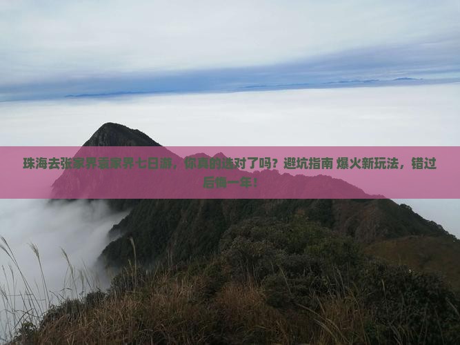 珠海去张家界袁家界七日游