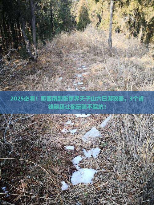 黔西南到张家界天子山六日游