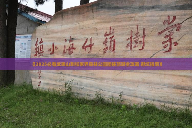 武夷山去张家界森林公园团体旅游