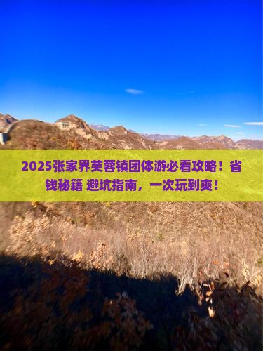 驻马店到张家界芙蓉镇团体旅游