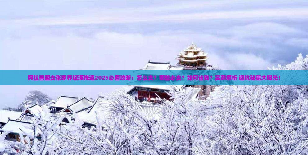 阿拉善盟去张家界玻璃栈道必去地