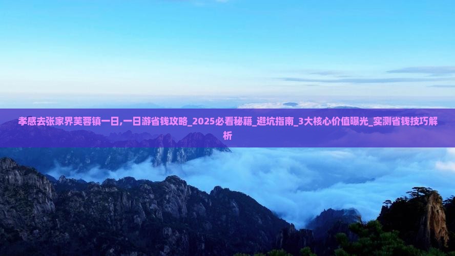 孝感去张家界芙蓉镇一日