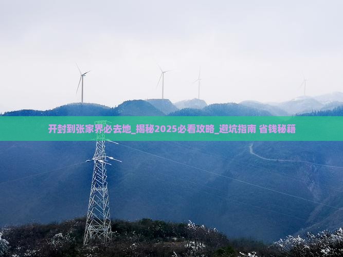 开封到张家界必去地