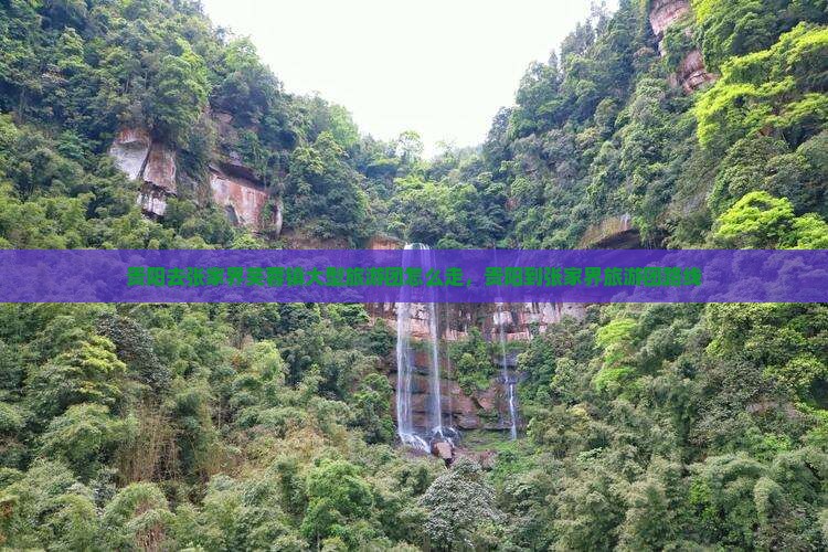 贵阳去张家界芙蓉镇大型旅游团