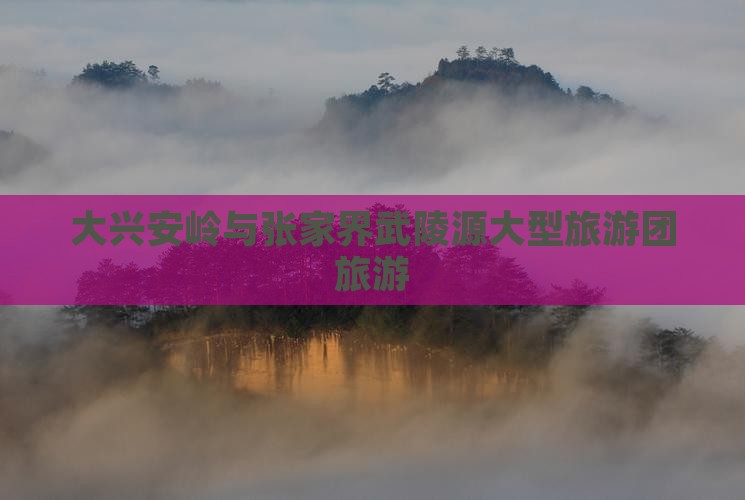大兴安岭去张家界武陵源大型旅游团