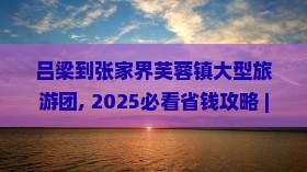 吕梁到张家界芙蓉镇大型旅游团