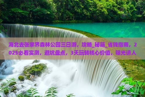 海北去张家界森林公园三日游