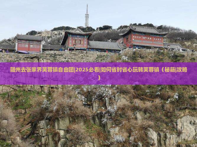 随州去张家界芙蓉镇自由团
