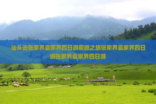 汕头去张家界袁家界四日游