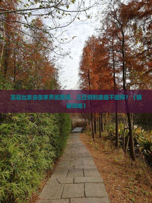 龙岩到张家界武陵源三日游