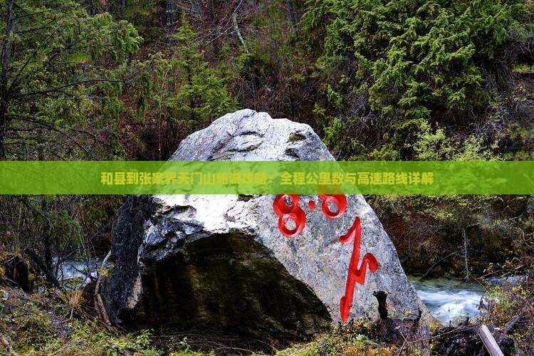 和县去张家界天门山必去地