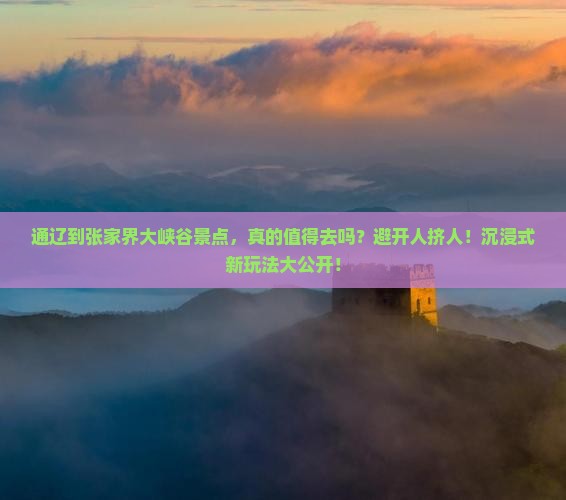通辽到张家界大峡谷景点