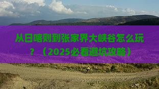 日喀则去张家界大峡谷必去地