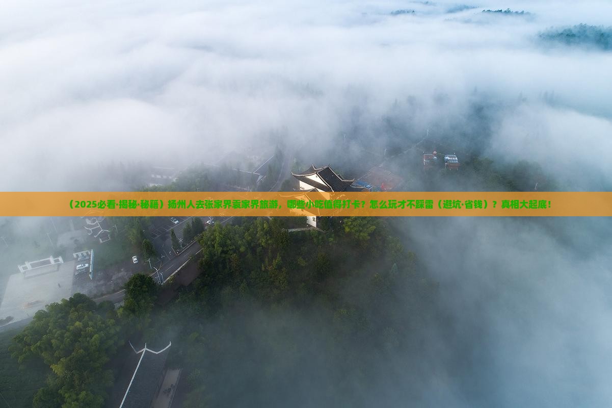 扬州去张家界袁家界旅游小吃