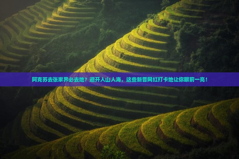 阿克苏去张家界必去地
