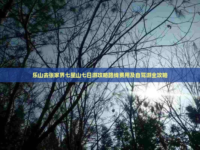 乐山去张家界七星山七日游