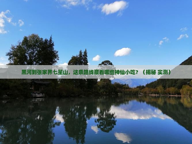 黑河到张家界七星山旅游小吃