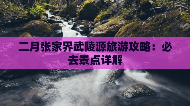 二月到张家界武陵源团体旅游