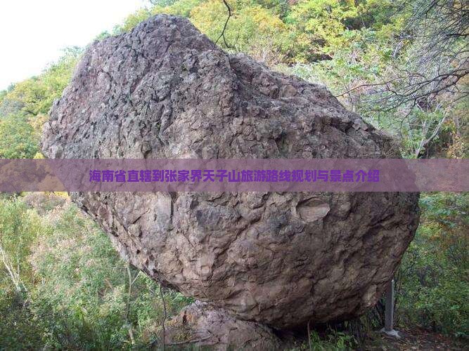 海南省直辖到张家界天子山旅游