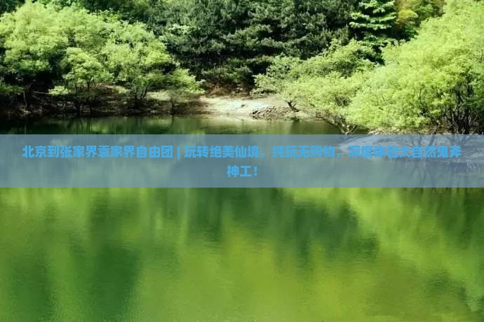 北京到张家界袁家界自由团